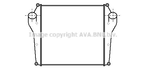 AVA QUALITY COOLING Välijäähdytin RE4009